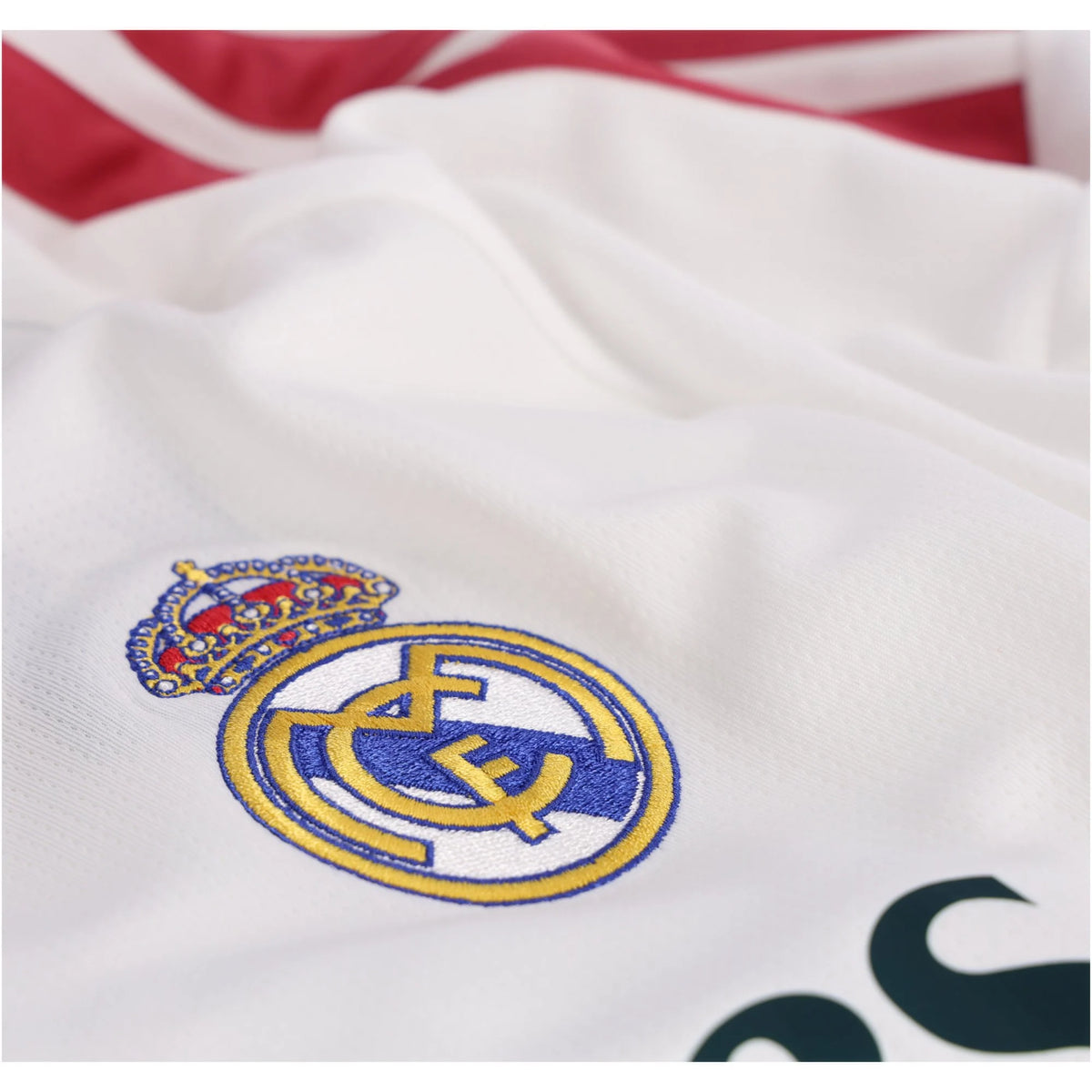Men's Replica Real Madrid Long Sleeve Home Jersey 26/27