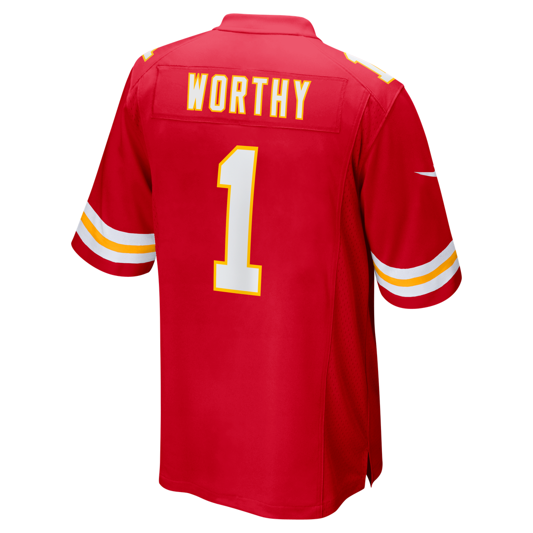 Men's Kansas City Chiefs Xavier Worthy Red Player