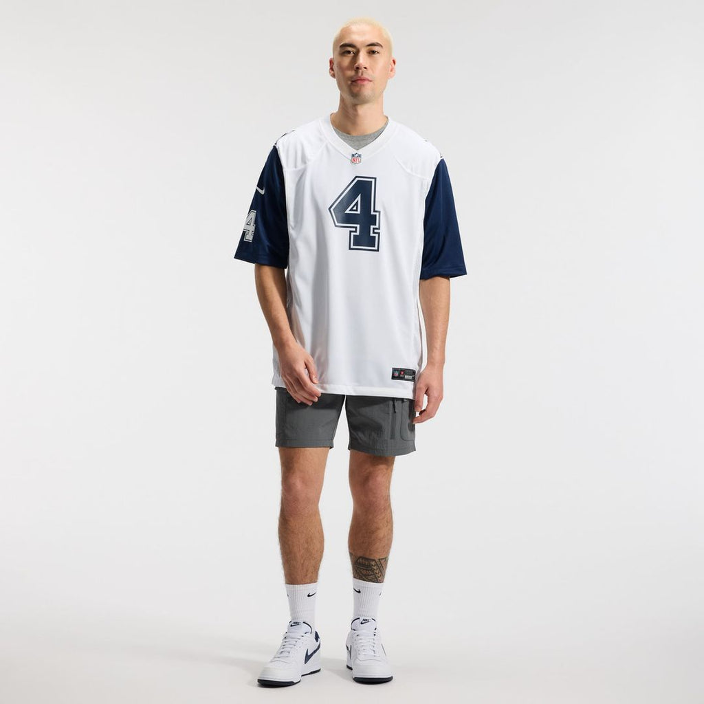 Men's Dallas Cowboys Dak Prescott Navy Alternate Game Team Jersey