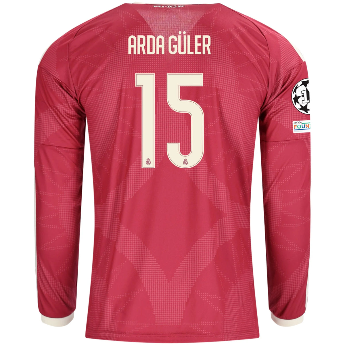 Men's Replica Guler Real Madrid Long Sleeve Third Jersey 26/27