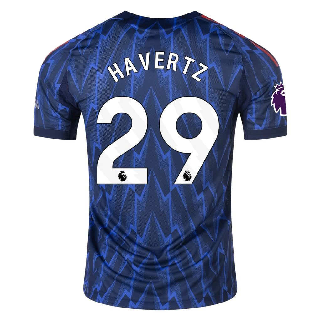 Men's Authentic Havertz Arsenal Away Jersey 25/26