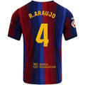 Men's Authentic R. Araujo Barcelona Home Jersey 26/27