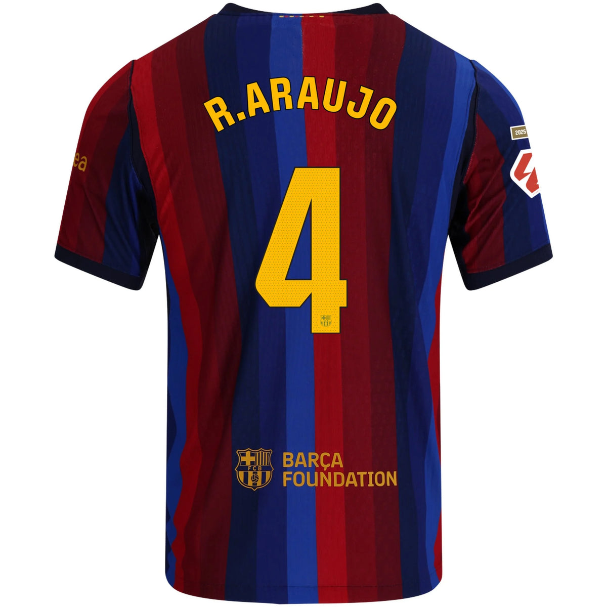 Men's Authentic R. Araujo Barcelona Home Jersey 26/27