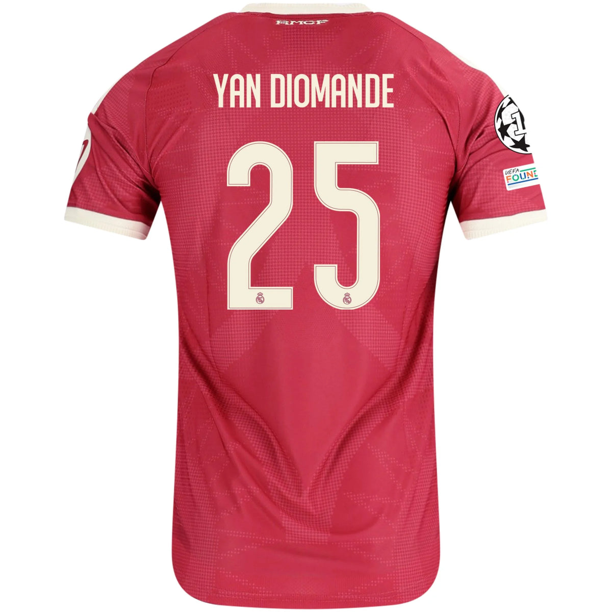 Men's Authentic Yan Diomande Real Madrid Third Jersey 26/27