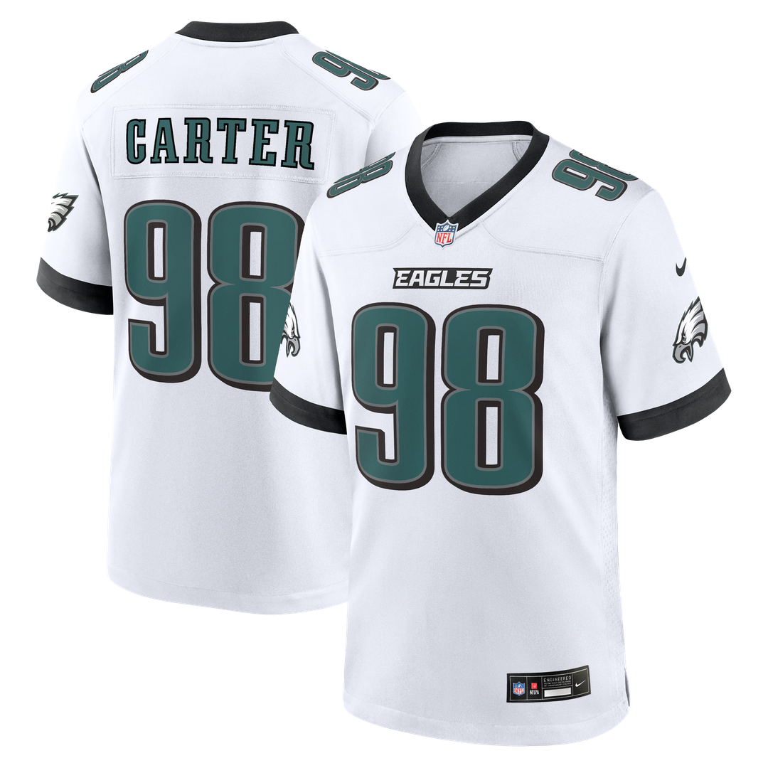 Men's Philadelphia Eagles Jalen Carter Midnight Green Team