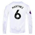 Men's Authentic Martinez Manchester United Long Sleeve Away Jersey 25/26