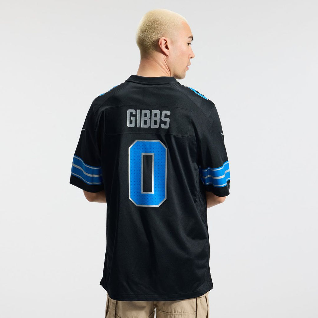 Men's Detroit Lions Jahmyr Gibbs Blue Game Player Jersey