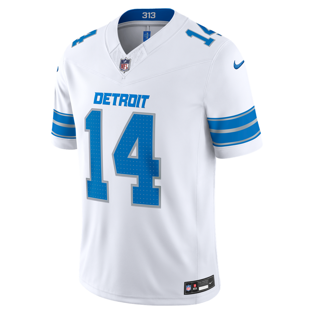 Men's Detroit Lions Amon-Ra St. Brown Black Alternate Vapor F.U.S.E. Stitched