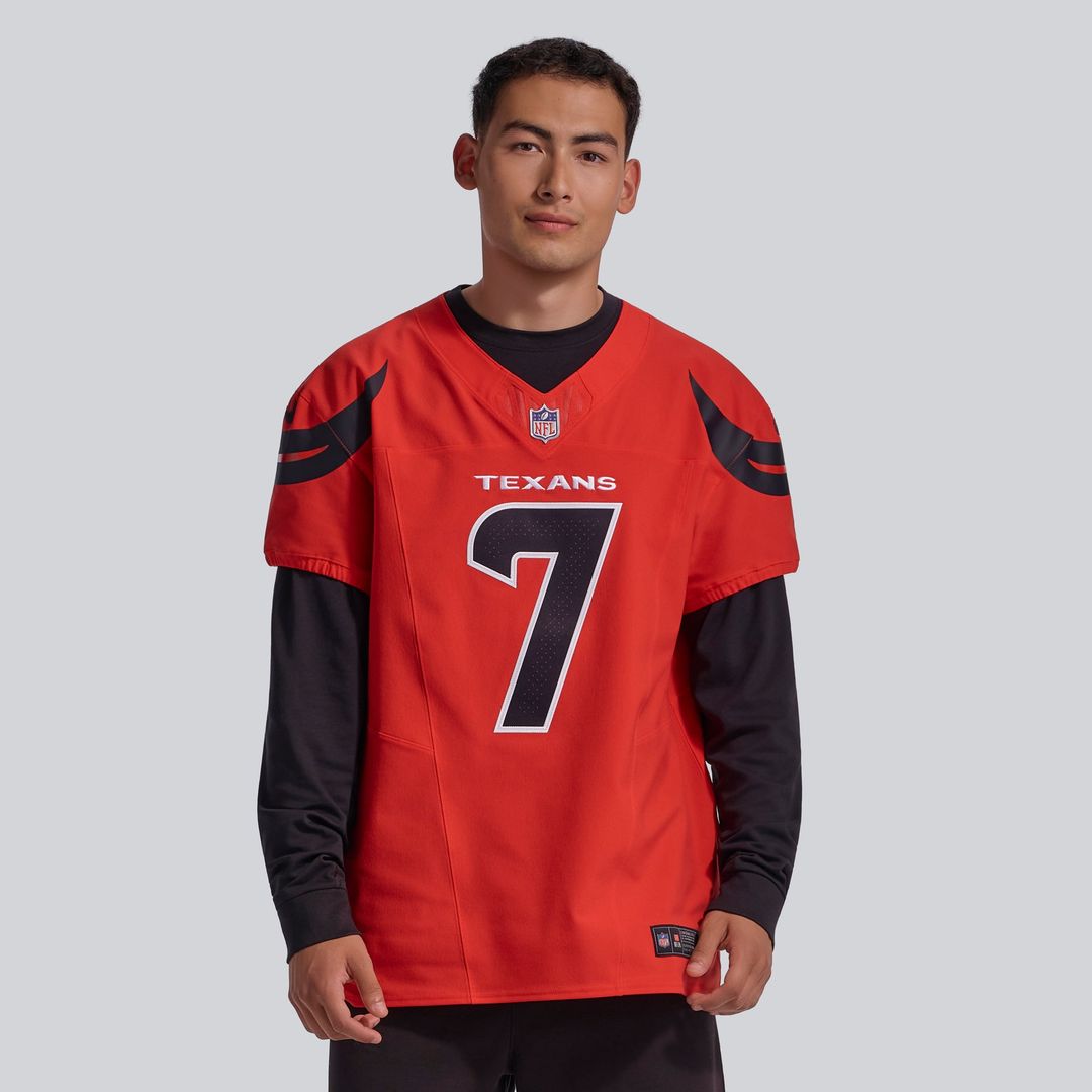 Men's Houston Texans C.J. Stroud Red Alternate Vapor F.U.S.E. Elite Jersey