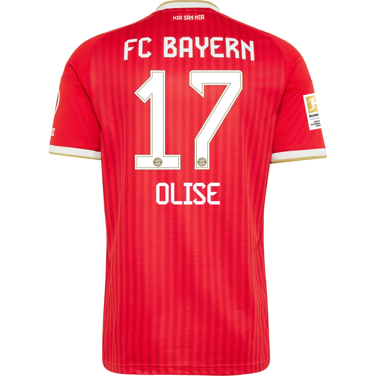 Men's Replica Olise Bayern Munich Home Jersey 26/27