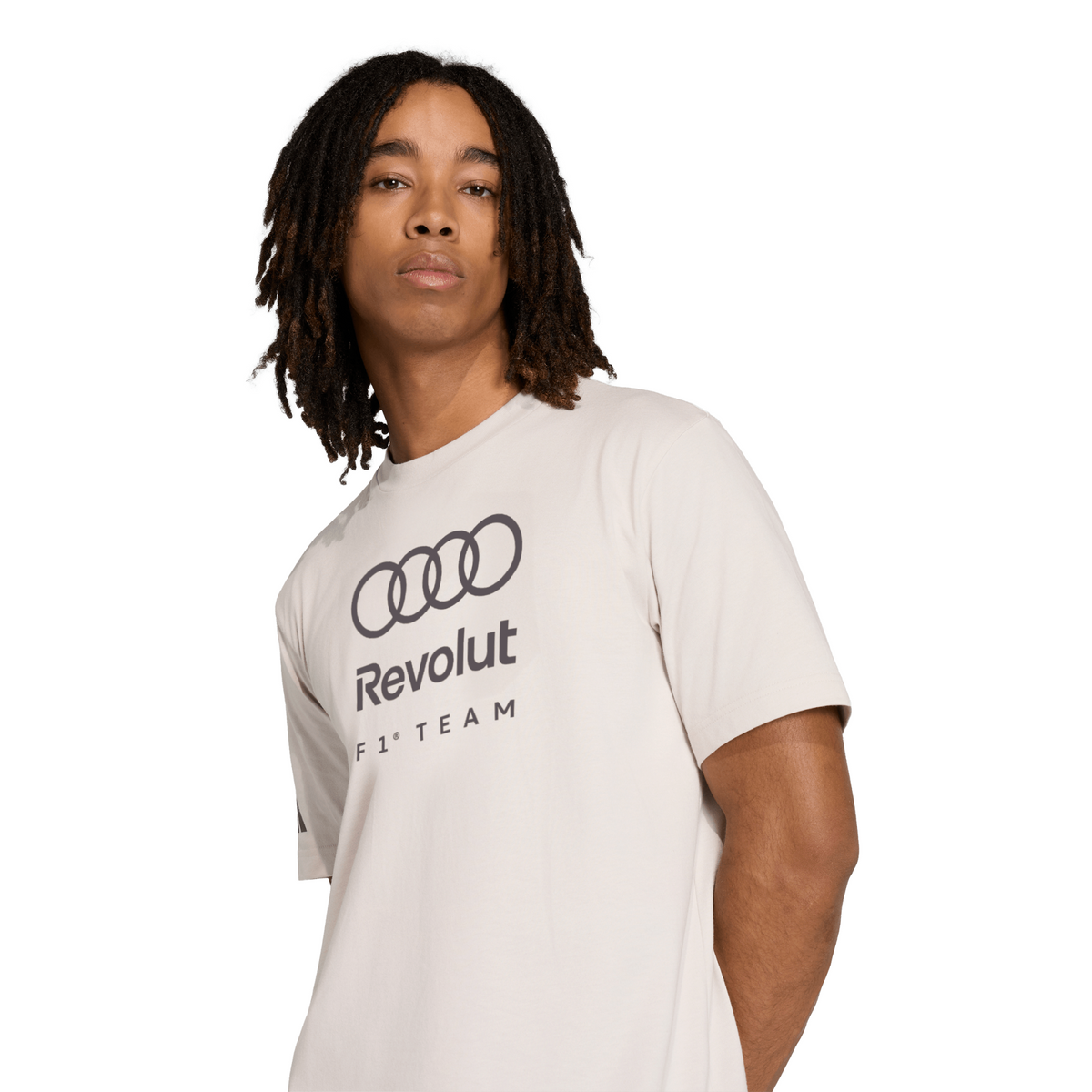 Audi F1 adidas DNA Logo T-Shirt - Grey