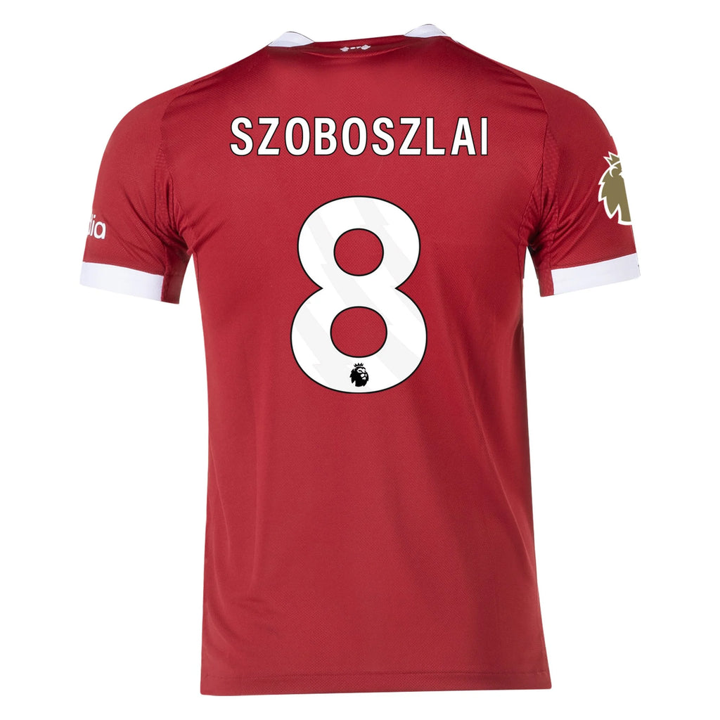 Men's Authentic Szoboszlai Liverpool Home Jersey 25/26