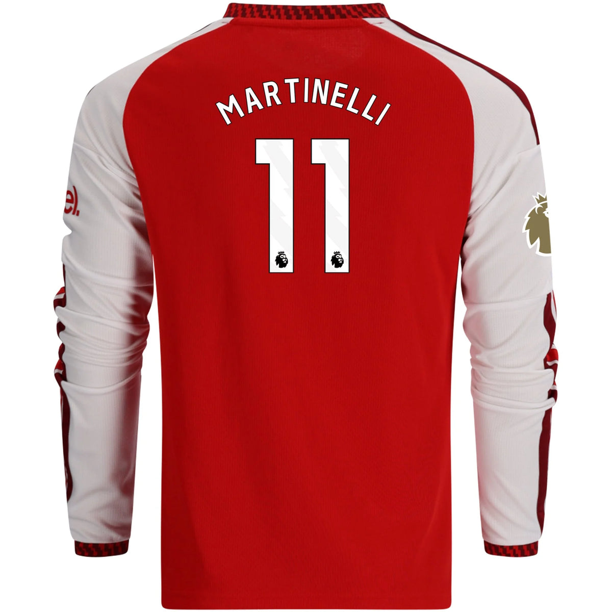 Kid's Replica Martinelli Arsenal Long Sleeve Home Jersey 26/27