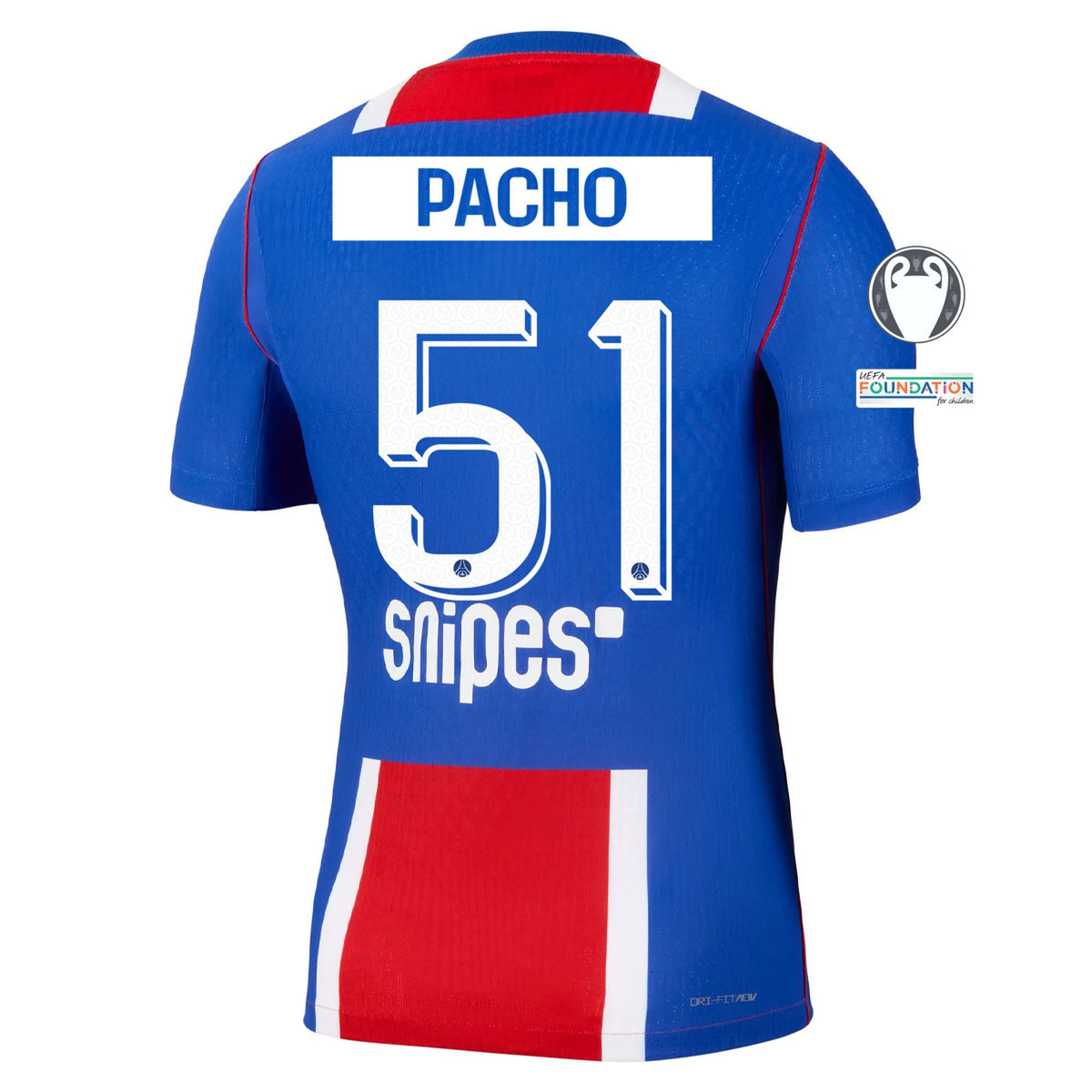Men's Authentic Pacho Paris Saint-Germain Home Jersey 26/27 UCL