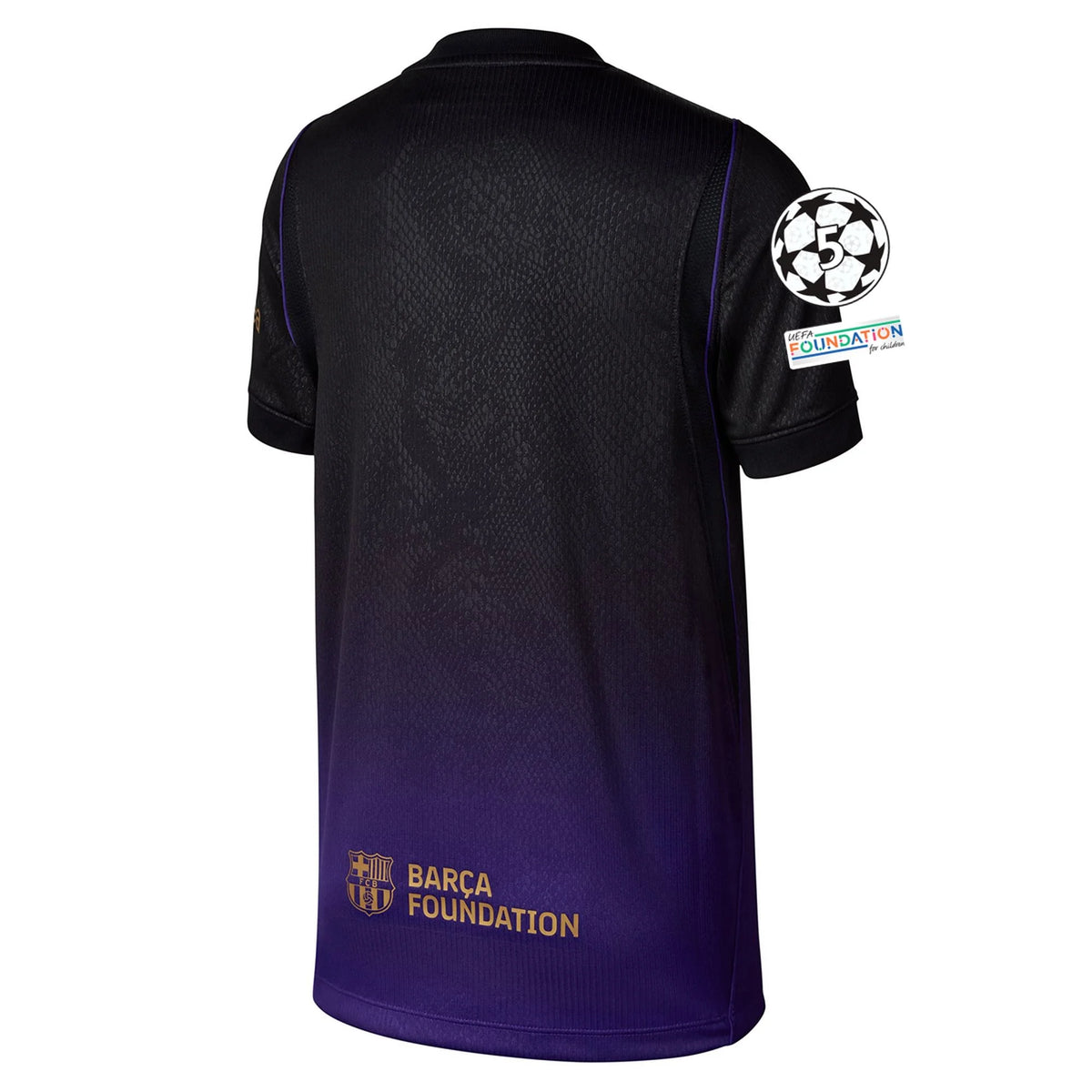 Kid's Replica Barcelona Away Jersey 26/27 UCL