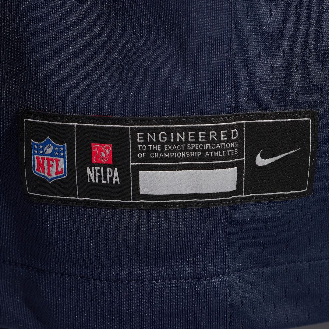 Men's Chicago Bears Luther Burden III Navy Team