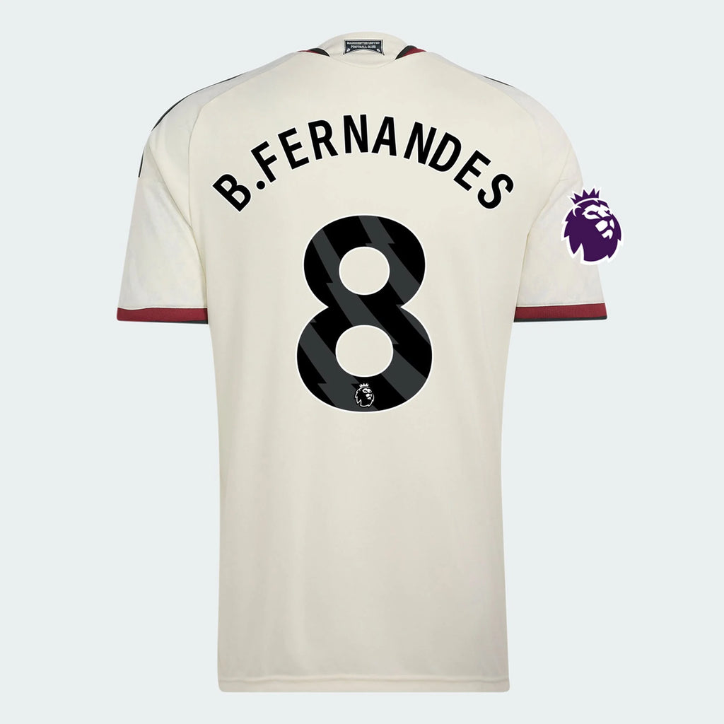 Men's Replica B. Fernandes Manchester United Third Jersey 26/27