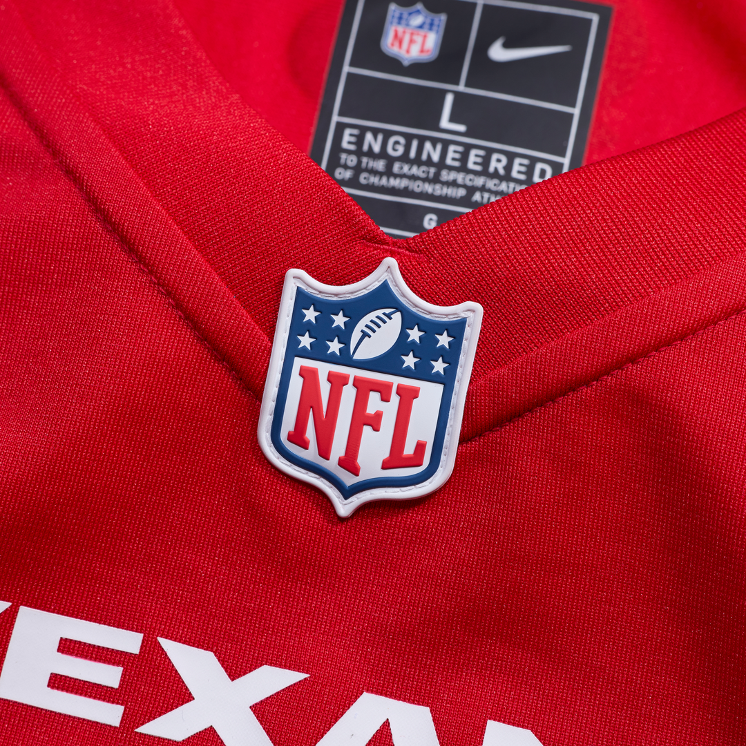 Men's Houston Texans Azeez Al-Shaair Navy Team