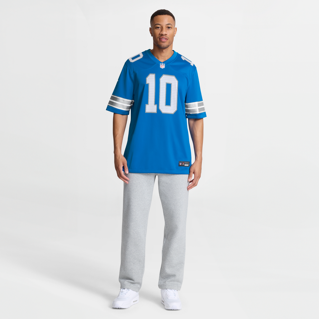 Men's Detroit Lions Isiah Pacheco Blue Team