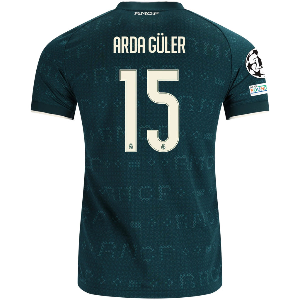 Men's Replica Arda Guler Real Madrid Away Jersey 26/27
