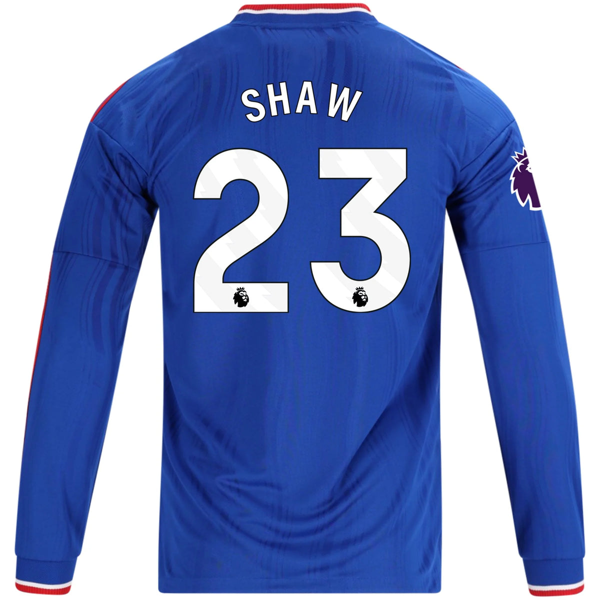 Men's Authentic Shaw Manchester United Long Sleeve Away Jersey 26/27