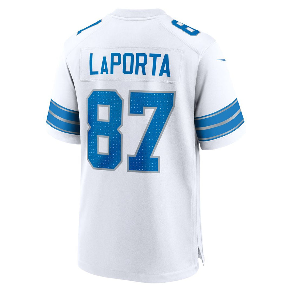 Men's Detroit Lions Sam LaPorta White White