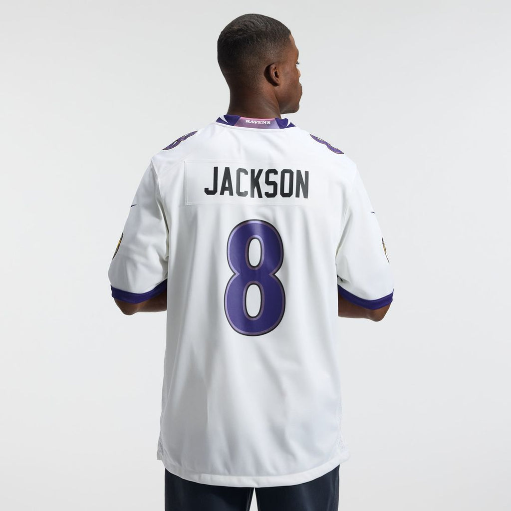 Men's Baltimore Ravens Lamar Jackson Purple Alternate
