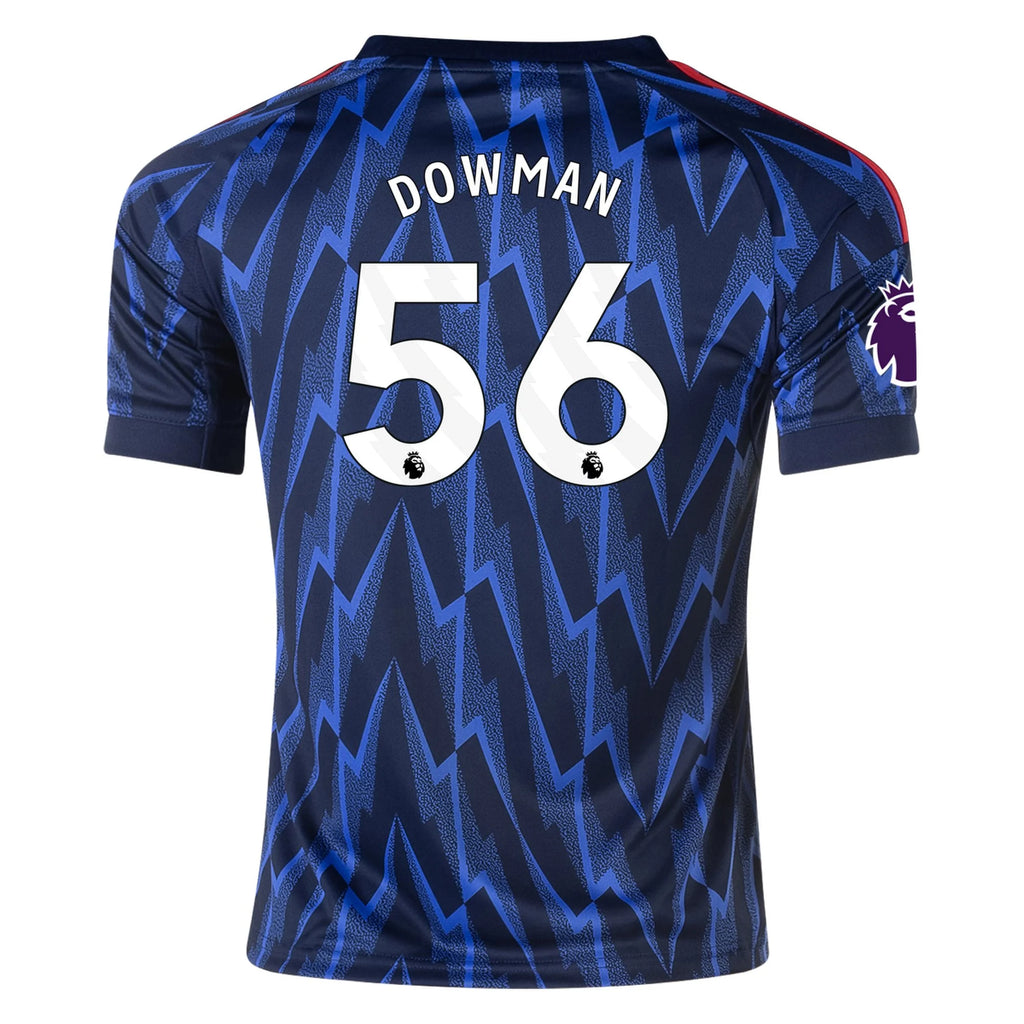 Kid's Replica Dowman Arsenal Away Jersey 25/26