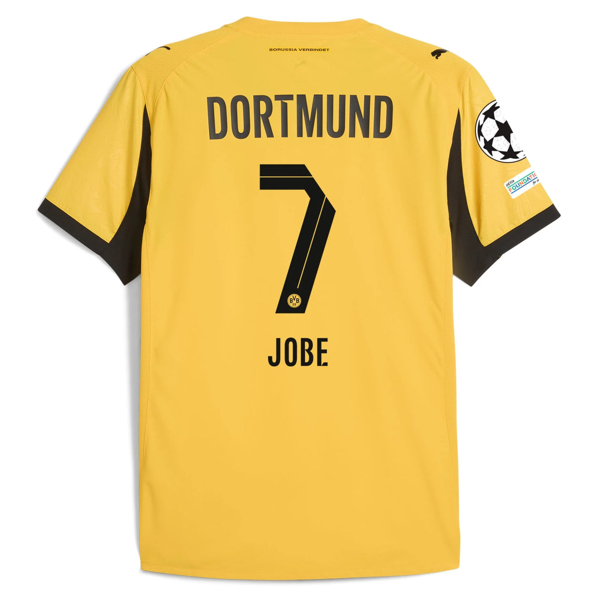 Men's Authentic Jobe Borussia Dortmund Cup Jersey 25/26 UCL