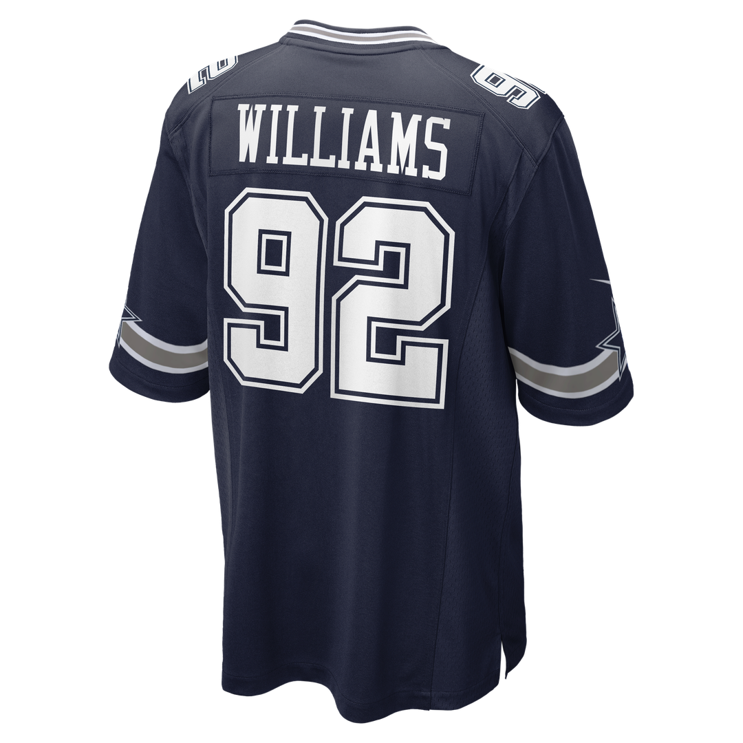 Men's Dallas Cowboys Quinnen Williams White