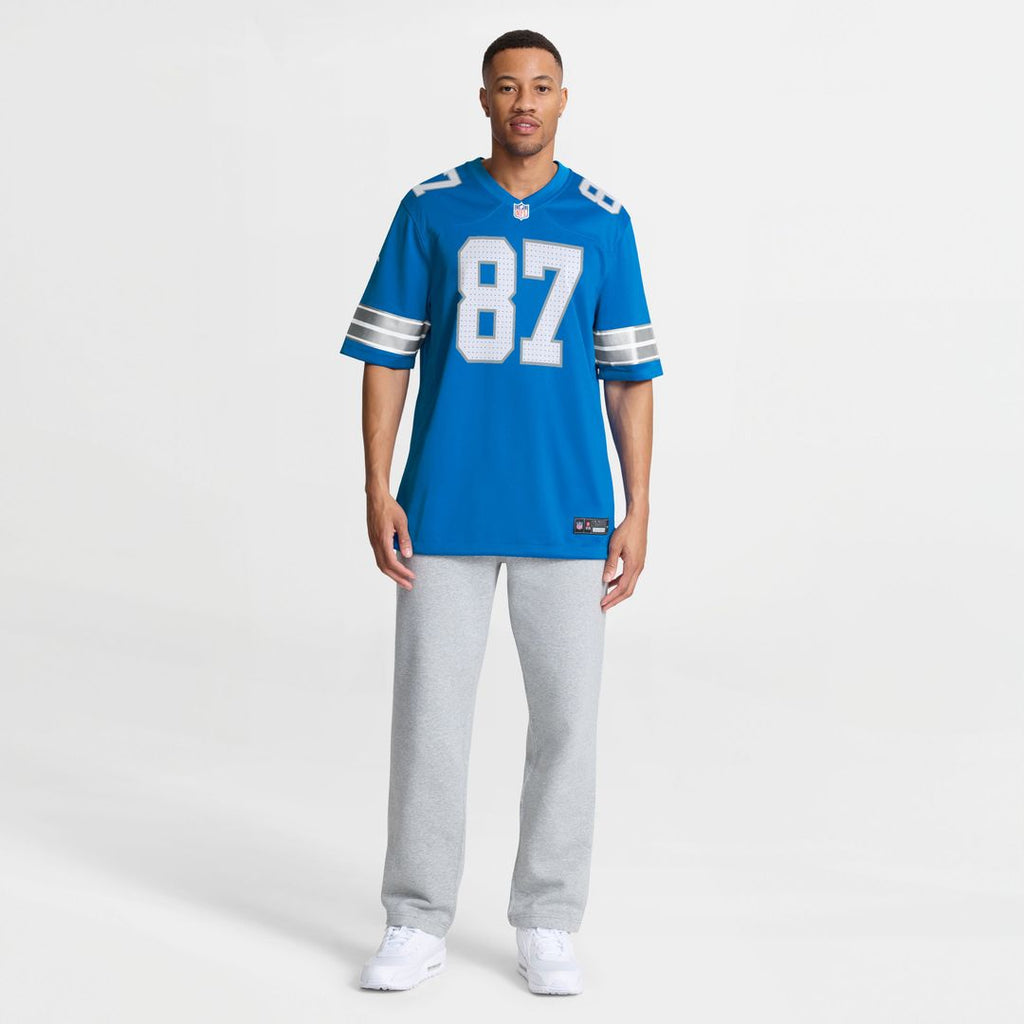 Men's Detroit Lions Sam LaPorta Blue