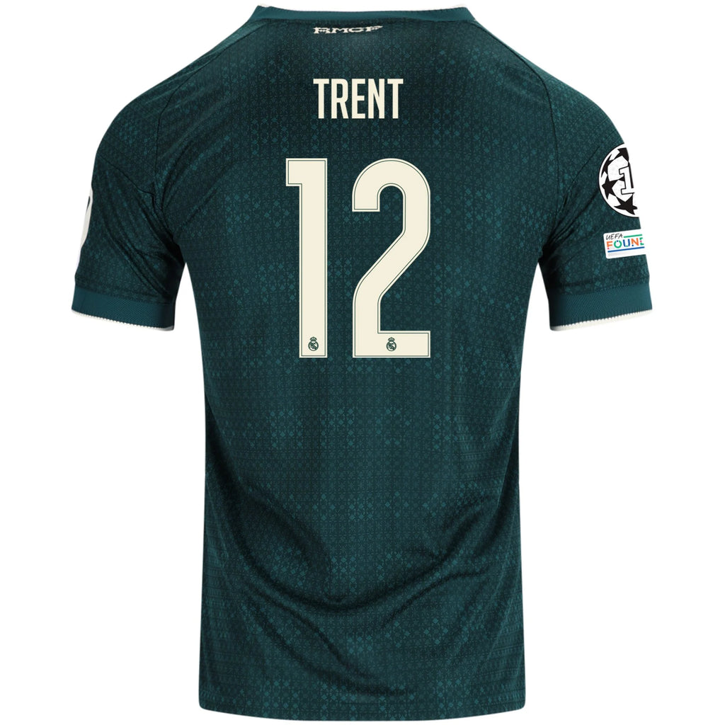Men's Authentic Trent Real Madrid Away Jersey 26/27