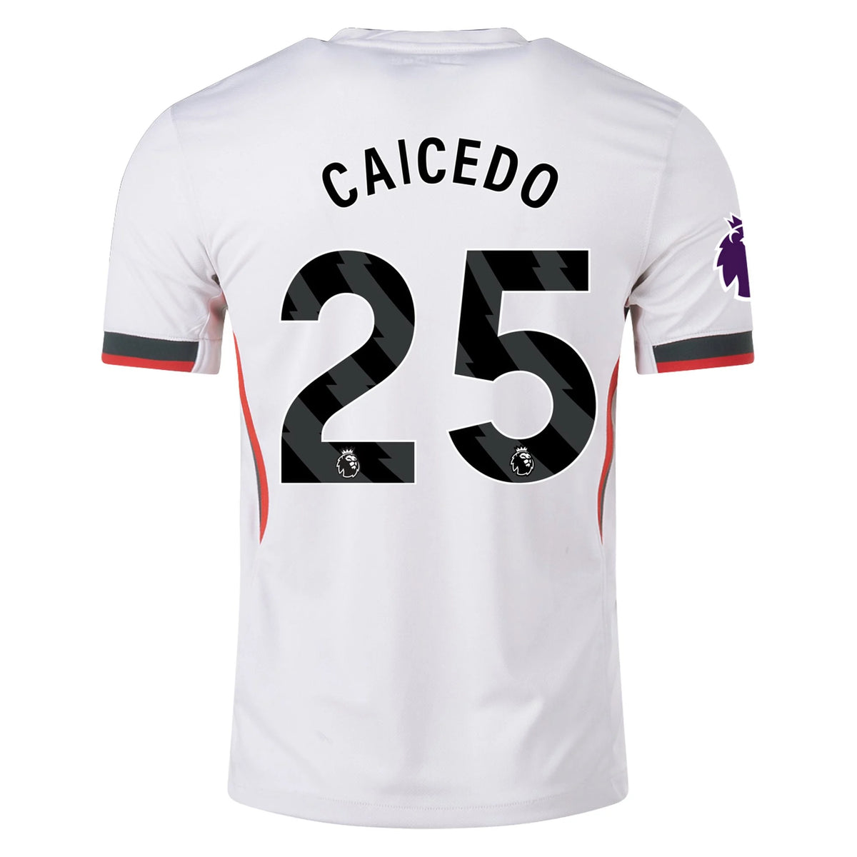 Men's Replica Caicedo Chelsea Away Jersey 25/26