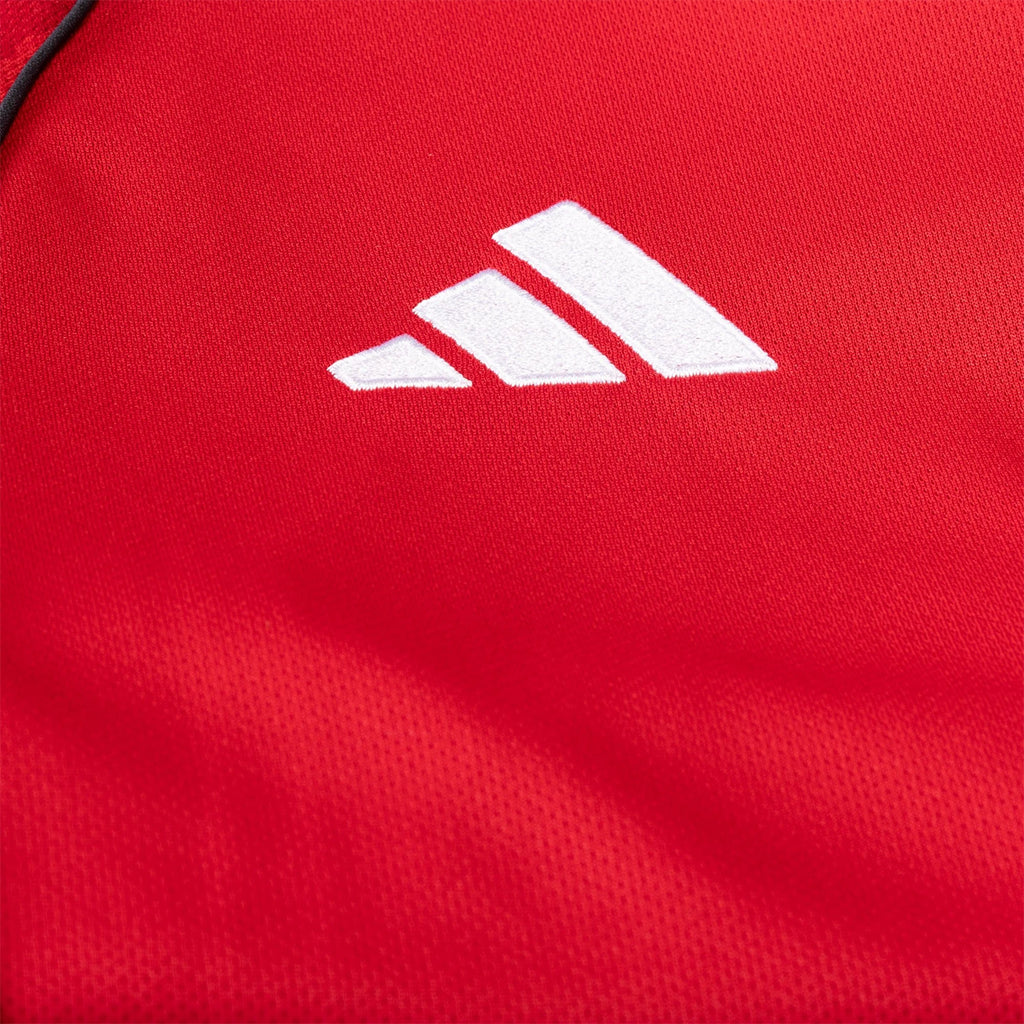 Kid's Replica Manchester United Long Sleeve Home Jersey 25/26