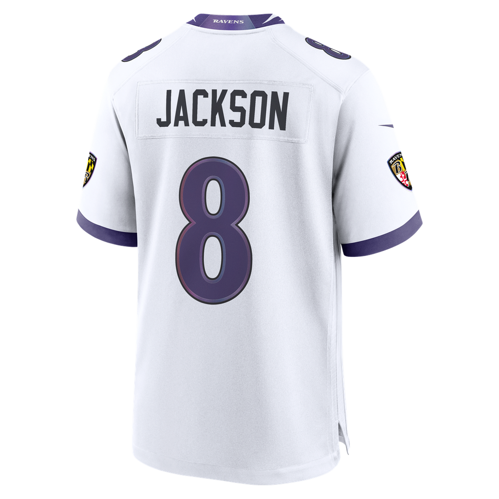 Men's Baltimore Ravens Lamar Jackson Black Alternate