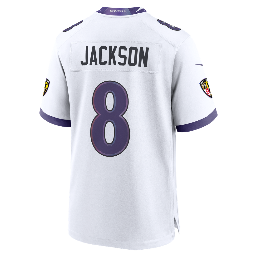 Men's Baltimore Ravens Lamar Jackson Black Alternate