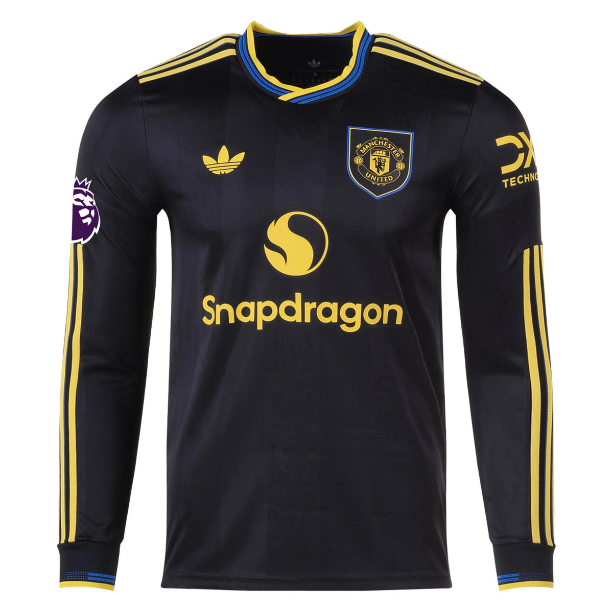 Men's Authentic Ugarte Manchester United Long Sleeve Third Jersey 25/26