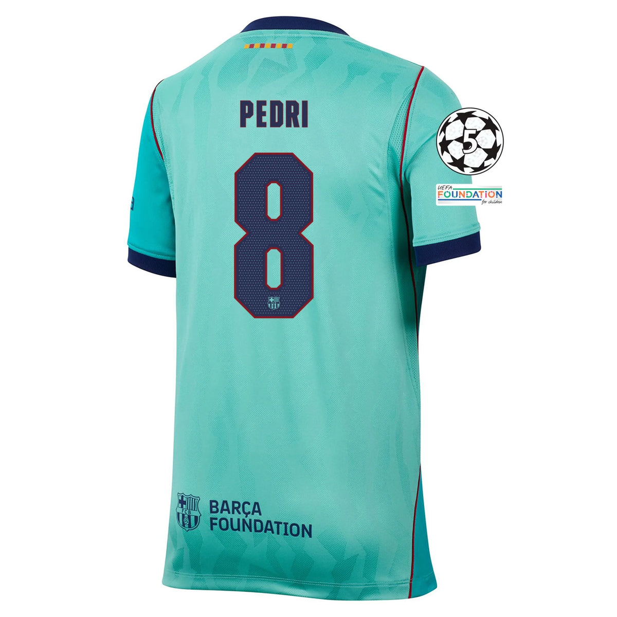 Kid's Replica Pedri Barcelona Third Jersey 26/27 UCL