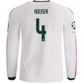 Men's Replica Huijsen Real Madrid Long Sleeve Home Jersey 26/27
