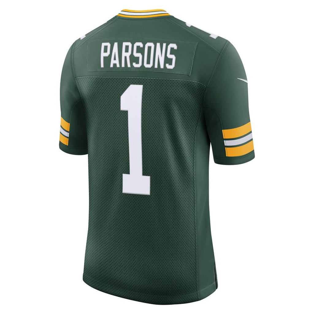 Men's Green Bay Packers Micah Parsons Green Stitched
