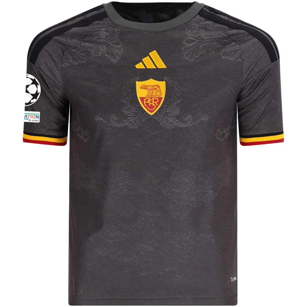Kid's Replica Roma Third Jersey 26/27