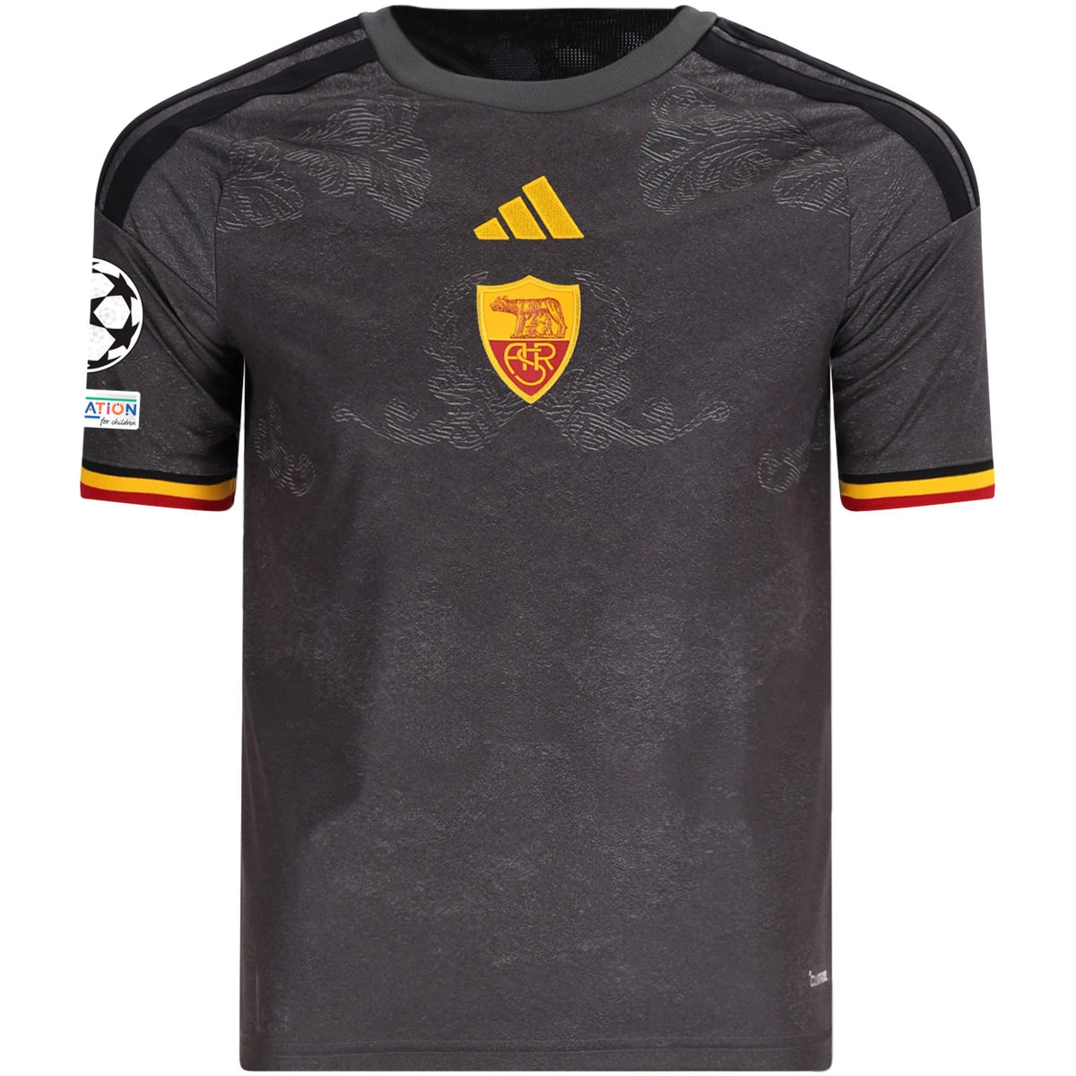 Kid's Replica Roma Third Jersey 26/27