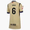 Kid's Authentic Gavi Barcelona Away Jersey 25/26