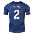 Men's Authentic Saliba Arsenal Away Jersey 25/26