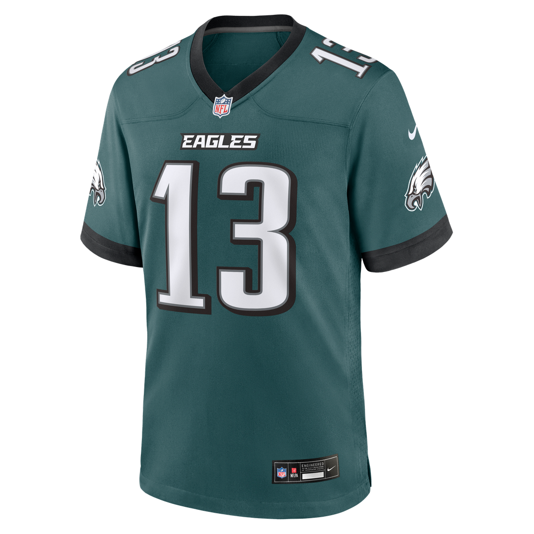 Men's Philadelphia Eagles Dontayvion Wicks Midnight Green Team