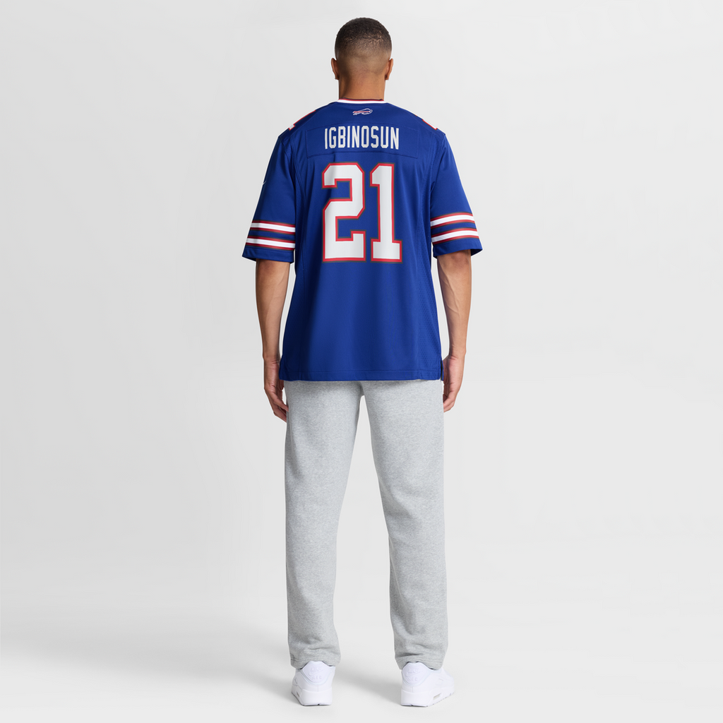 Men's Buffalo Bills Davison Igbinosun Royal Team