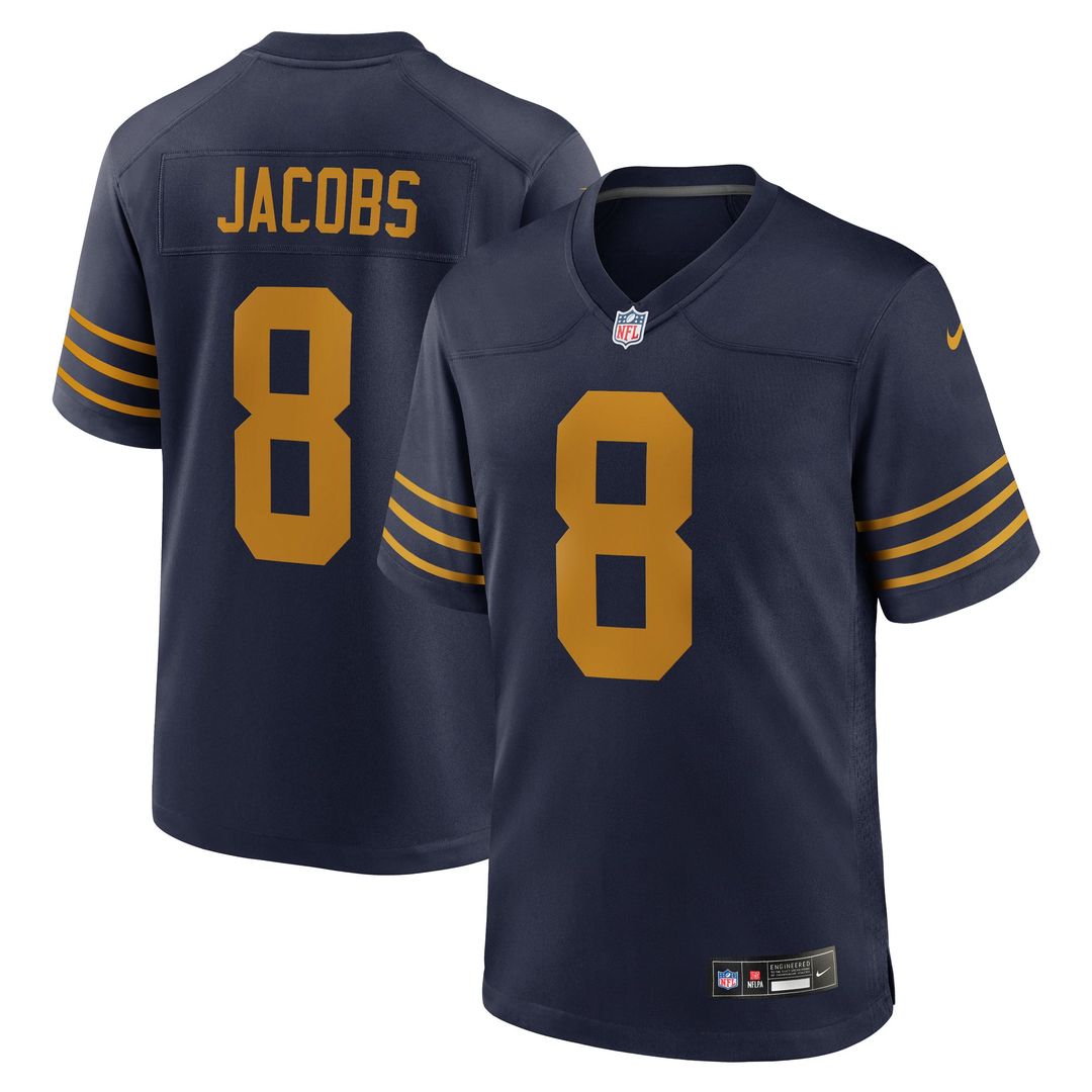 Men's Green Bay Packers Josh Jacobs Green Team