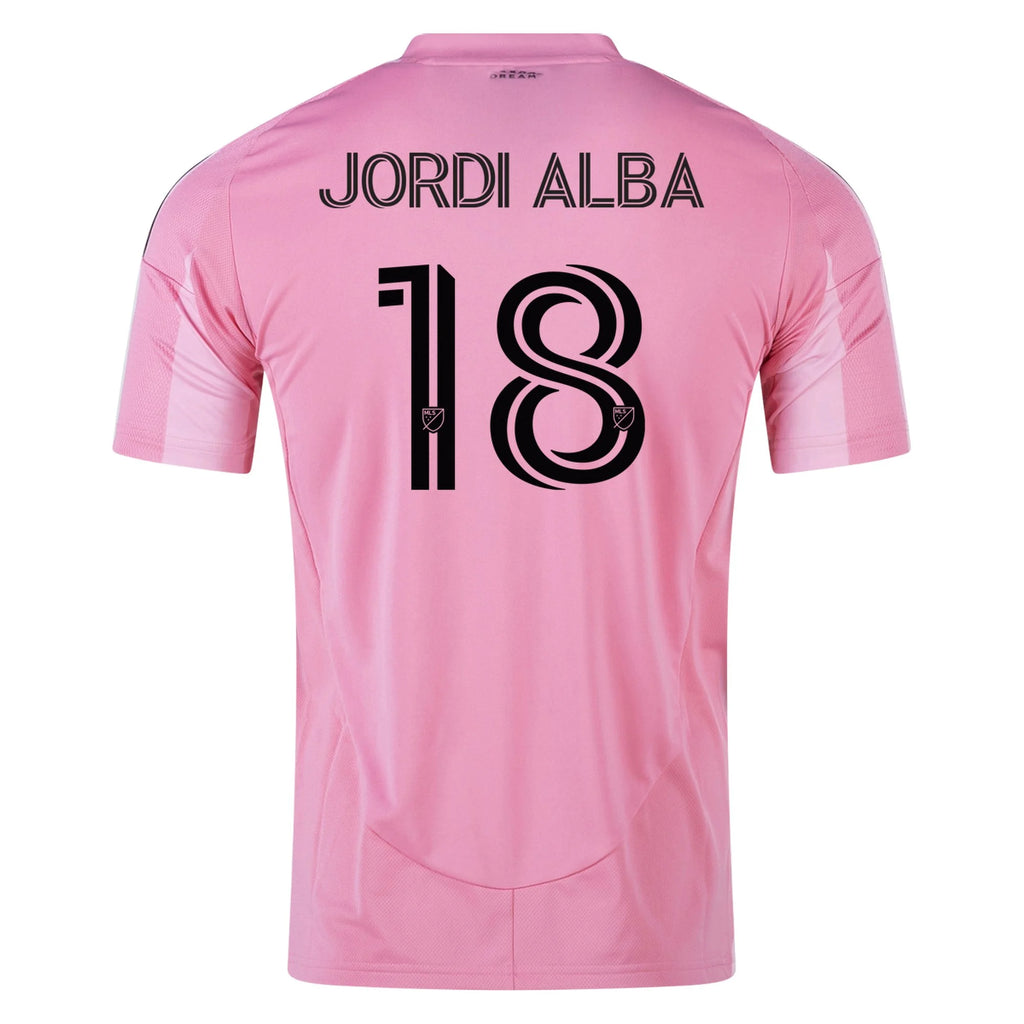 Men's Replica Jordi Alba Inter Miami Home Jersey 25/26