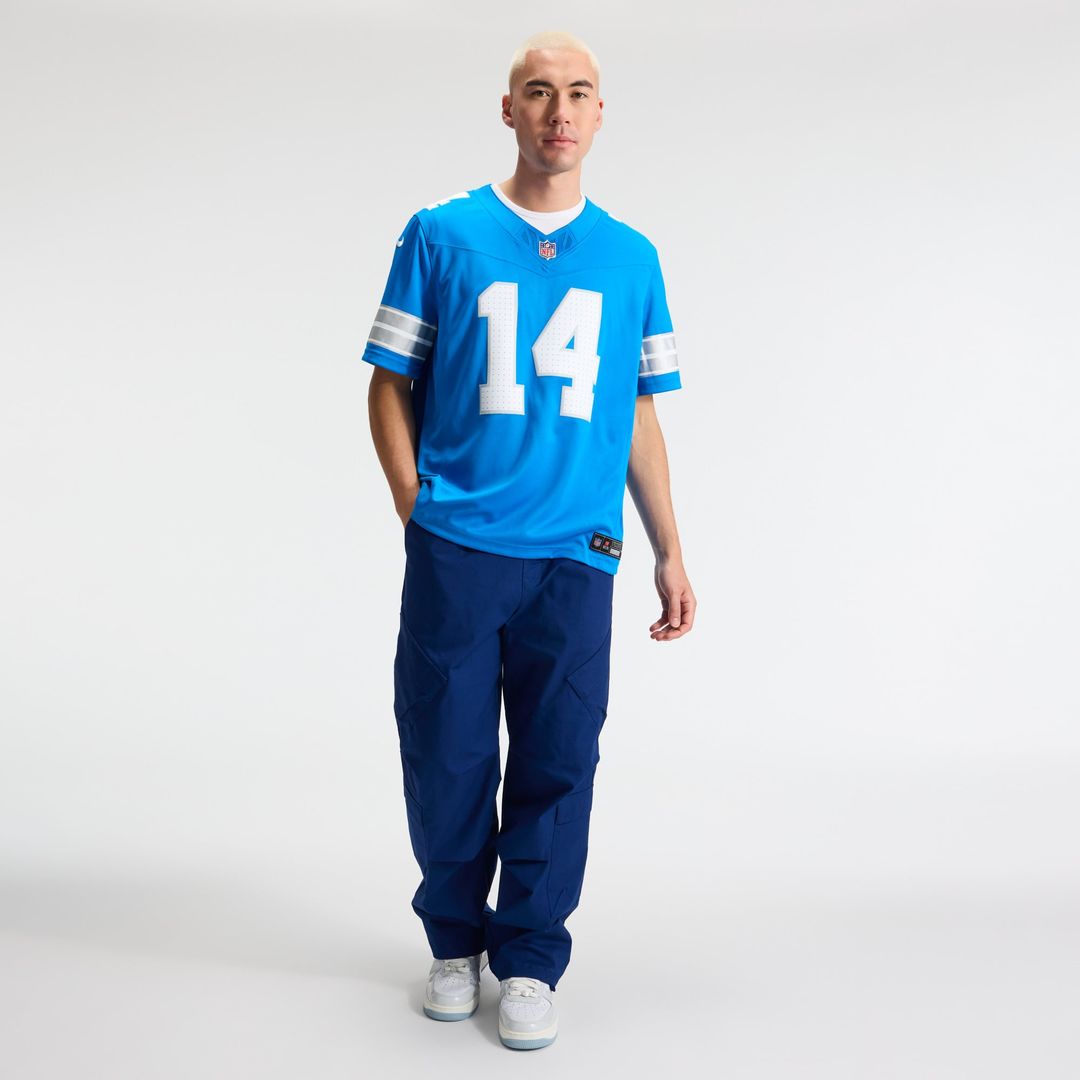 Men's Detroit Lions Amon-Ra St. Brown Black Alternate Vapor F.U.S.E. Stitched