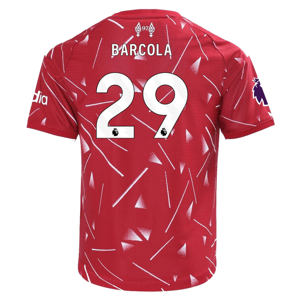 Kid's Authentic Barcola Liverpool Home Jersey 26/27